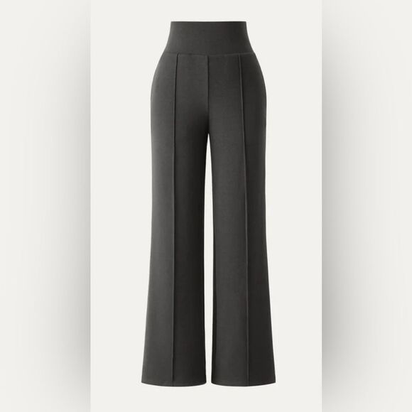 NWT OGL Heavy Thermal Tummy Warmer Pin Tuck
Pant - Charcoal Size L - Picture 1 of 12
